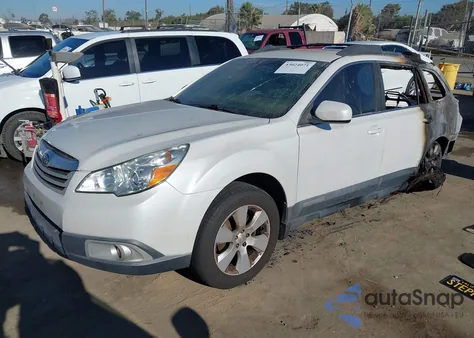 2011 Subaru Outback 2.5I Premium из США, поврежденный, VIN 4S4BRBFC7B3443254